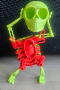 Tańczący szkielet naktęcana zabawka antystresowa