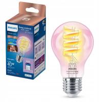 Żarówka LED E27 PHILIPS Smart żarnikowa kolorowe światło 6,3W (40W) 470lm