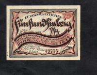 Банкнота Щецин (STETTIN ) -- 1921 год (N2)