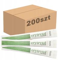 Erytrytol naturalny słodzik 200 x 5g saszetki zdrowy zamiennik cukru