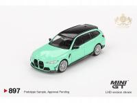 BMW M3 TOURING (G81) M Performance miętowo-zielony 2022 -1:64 - Mini GT