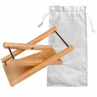 SKŁADANY STOŁEK DO GITARY MUZYK KRZESŁO PODPÓRKA POD STOPY