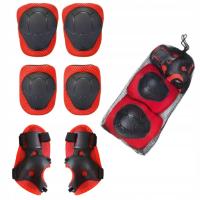 РОЛИКОВЫЕ ВЕЛОСИПЕДНЫЕ НАКОЛЕННИКИ, ЛОКТИ, ЗАПЯСТЬЯ