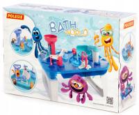 STOLIK WODNY Edukacyjny DO KĄPIELI WANNY OGRODU+zabawki TOR WODNY 3W1