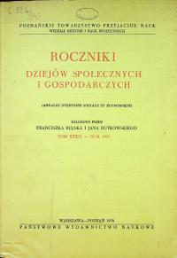 Roczniki dziejów społecznych i gospodarczych