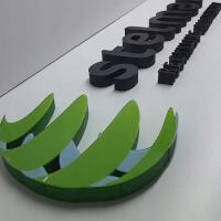 Litery przestrzenne ze styroduru, plexi, do biura i recepcji, dekoracja