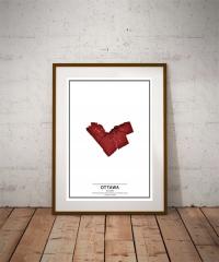 Crimson Cities - Ottawa - plakat 61x91,5 cm
