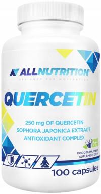 ALLNUTRITION Quercetin 250mg PEREŁKOWIEC ODPORNOŚĆ KWERCETYNA 100 kaps.