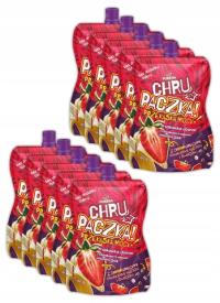 Хрустящая закуска без сахара клубника - банан ПУРЕНА 180 г x 10 штук