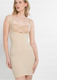 1O7B26 BONPRIX HALKA WYSZCZUPLAJĄCA BEŻOWA 36