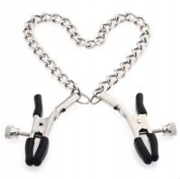 РЕГУЛИРУЕМЫЕ ЗАЖИМЫ ДЛЯ СОСКОВ НА ЦЕПОЧКЕ