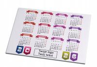 Magnes na lodówkę KALENDARZ TWÓJ TEKST LOGO 10x14 LF04
