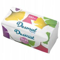Desmal Soft 550 miękkie chusteczki higieniczne do nosa,twarzy Mega Paka