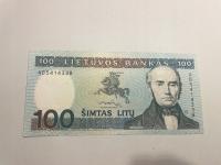 Litwa - 100 litu - 1991 - rzadki