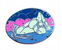 Pin Przypinka BDSM submission uległość Japońska sztuka SHIBARI bondage