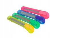 NÓŻ DO TAPET 18mm NOŻYK TAPICERSKI ŁAMANE OSTRZE WYSUWANE WYMIENNE OSTRZE