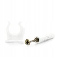 Uchwyt do rur ø 22 mm pojedynczy z kołkiem