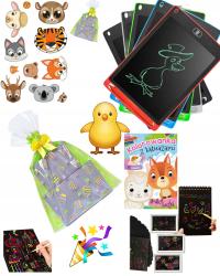 Пасхальный пакет от кролика подарок стикер цветной графический планшет XL