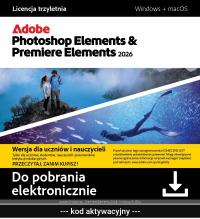 Adobe Photoshop i Premiere Elements 2025 Windows PL EDU