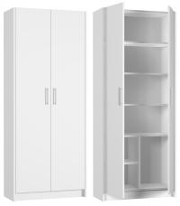 ДВУХДВЕРНЫЙ БЕЛЫЙ ШКАФ 74 2D PLUS