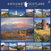 Around Scotland Square Wall Calendar 2025 Praca zbiorowa