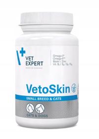 Vetoskin Small Breed and Cats 60 kaps. twist-off