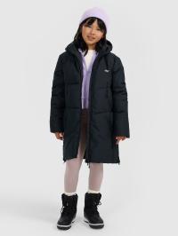 Płaszcz zimowy membrana 5000 dziewczęcy - czarny