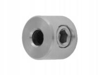 Zacisk okrągły nierdzewny ze śrubą dociskową, linka 5-6 mm INOX