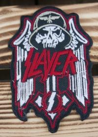 Slayer Naszywka Wyszywana Patch Logo Skrzydła