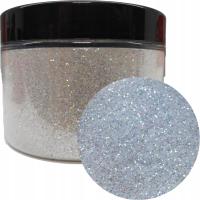 Brokat dekoracyjny BIAŁY HOLO 0,4mm 100G DO FARB TYNKÓW LAKIERÓW