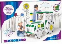 Zabawka dla chłopca Kartonowy Traktor + naklejki