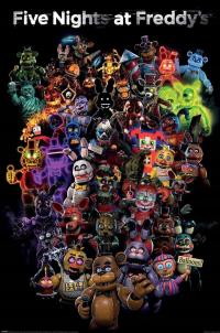 Five Nights at Freddys FNAF - plakat 61x91,5 cm