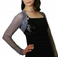 Tiulowe bolerko etola długi rękaw Produkt Polski NOLU 38/40