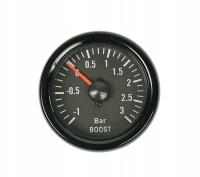 ИНДИКАТОР TURBO BOOST CLOCK 3 БАР 52 ММ KET VDO