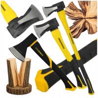 3 MOCNE SIEKIERY ROZŁUPUJĄCA DO DREWNA FIBERGLASS TOPOREK KLIN DO ŁUPANIA