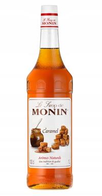 Syrop do kawy o smaku karmelowym Monin Caramel 1L SZKŁO 1000ml