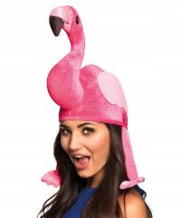 CZAPKA FLAMINGA - RÓŻOWY PTAK FLAMING