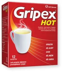 Gripex Hot, пакетики, 12 шт.