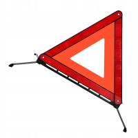 Znak ostrzegawczy emblematy odblaskowy trójkąt