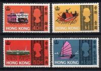 Hong Kong 1968 Mi 234-237 Czyste **