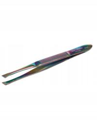 CLASSIC MANICURE Pęseta skośna multicolor