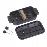 PUSZKA ELEKTRYCZNA CZARNA 8 ZLACZEK