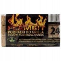 Огнетушитель Flambit 24шт серый экологически чистый гриль _