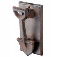 Żeliwna kołatka łopatka ozdoba do ogrodu