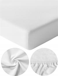 PRZEŚCIERADŁO Z GUMKĄ 80x160 JERSEY RÓŻNE KOLORY BAWEŁNA POLSKIE GRUBE