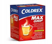 Coldrex MaxGrip, smak cytrynowy, 14 saszetek