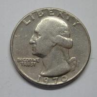 Quarter Dollar, USA, 1970r. X9906