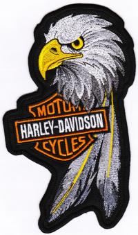 ВАР значок HARLEY-DAVIDSON Орел 18x11 см