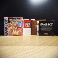 Oryginał Pokemon RED 1996 komplet box świetny stan nintendo game boy