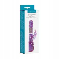 Wibrator Królik Bunny Glow Rabbit Vibrator Purple